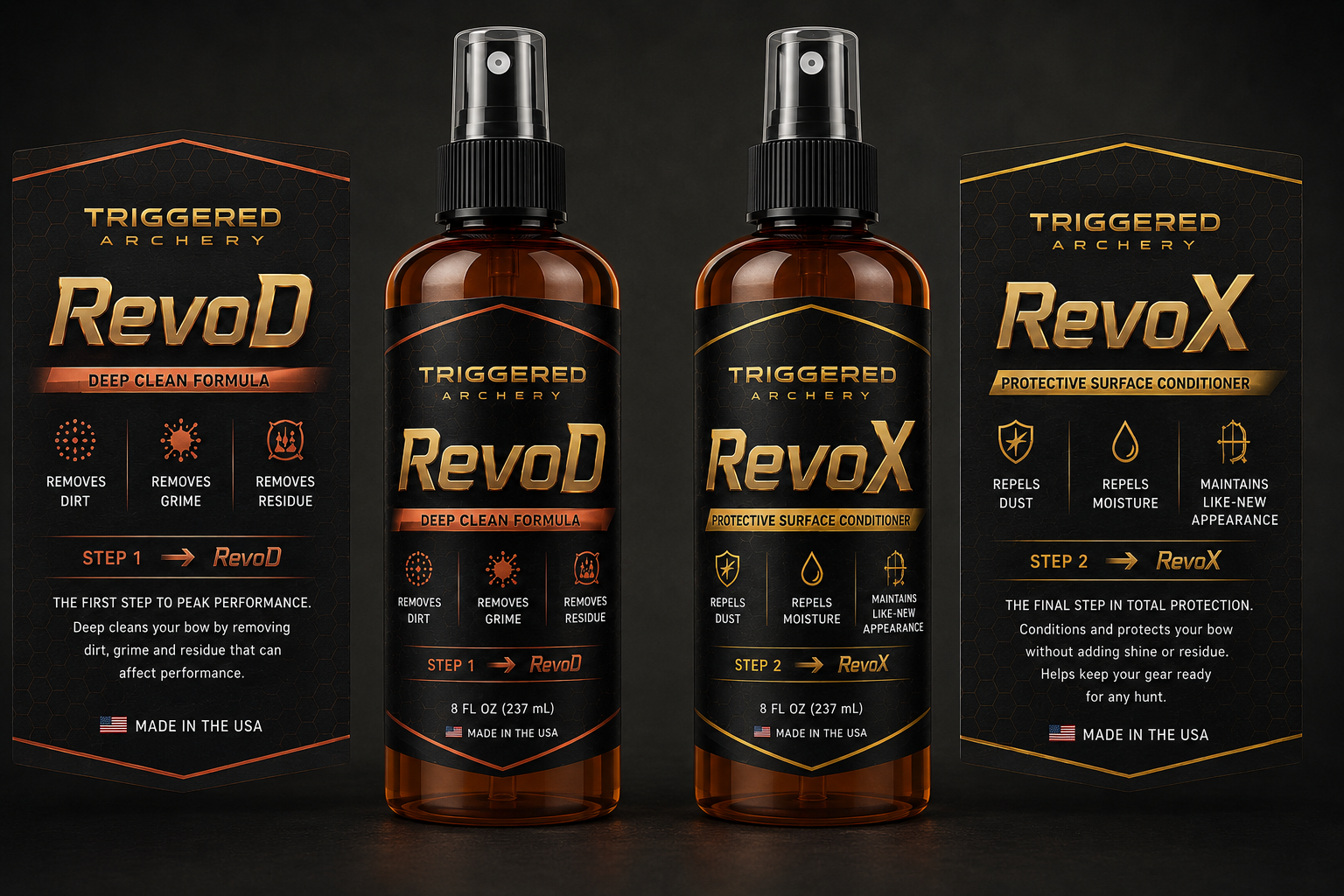 RevoD and RevoX Bow Cleaners